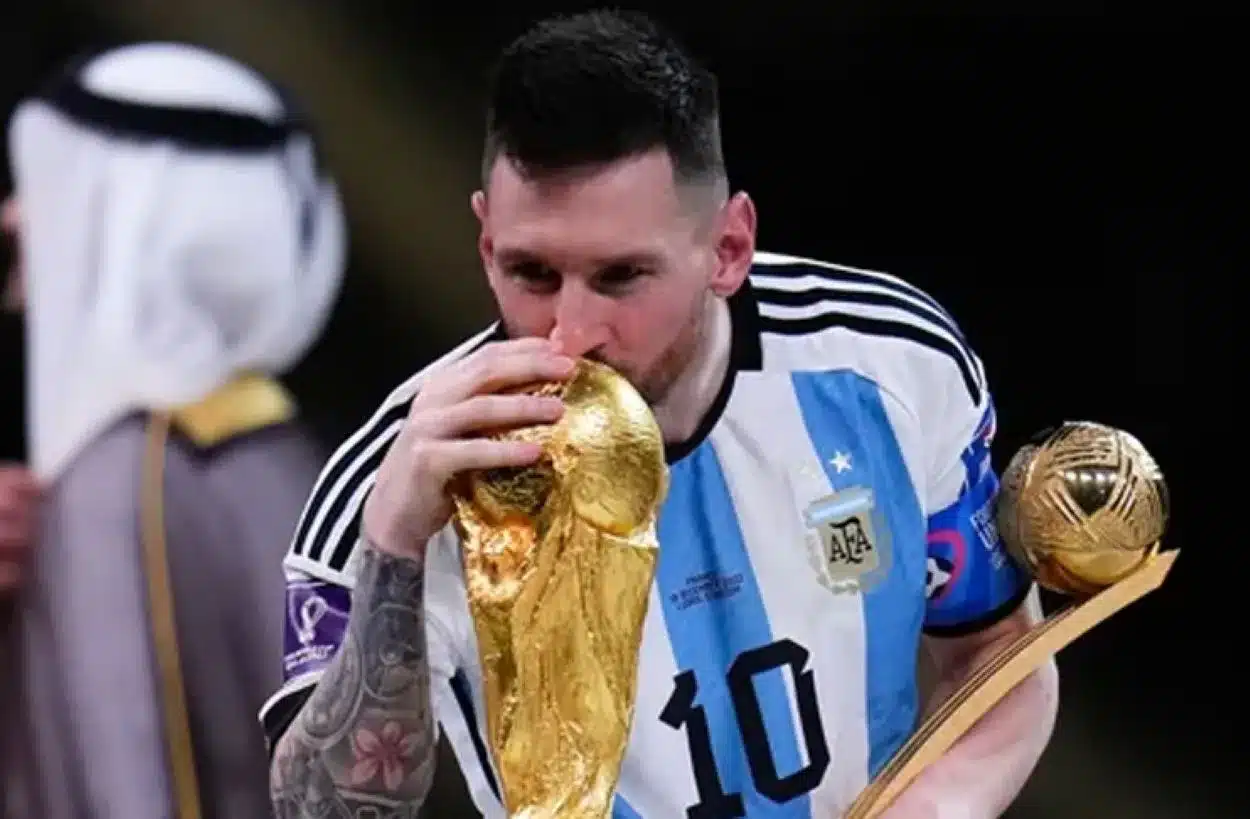 "Lionel Messi", "World Cup Participation", "Titan Sports Interview", "Argentina Soccer",