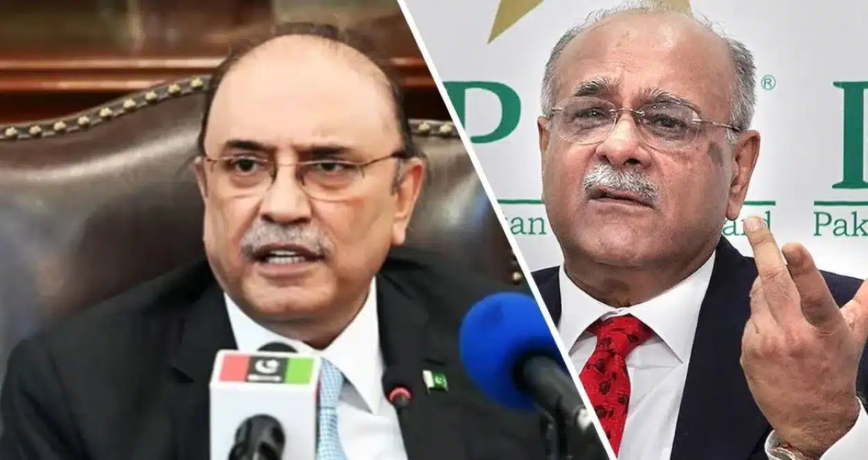 PCB Chairman, Najam Sethi, PCB Elections, Asif Ali Zardari