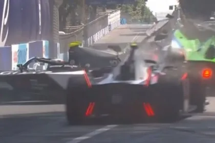 Formula E Rome Collision