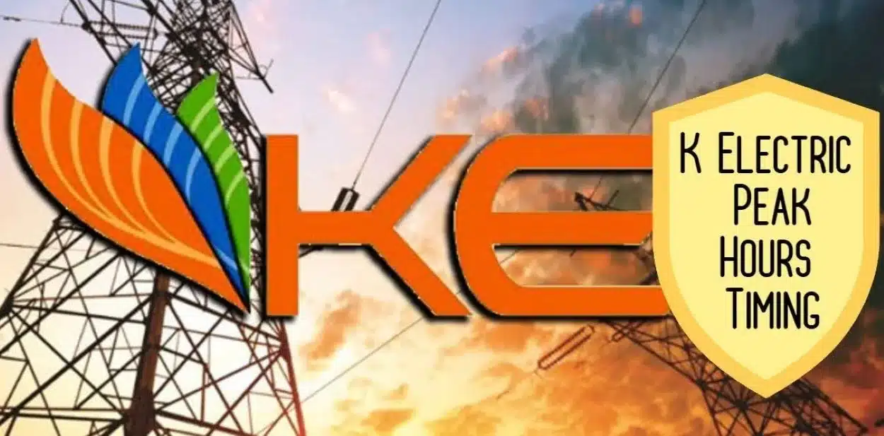 K-Electric peak hour schedule