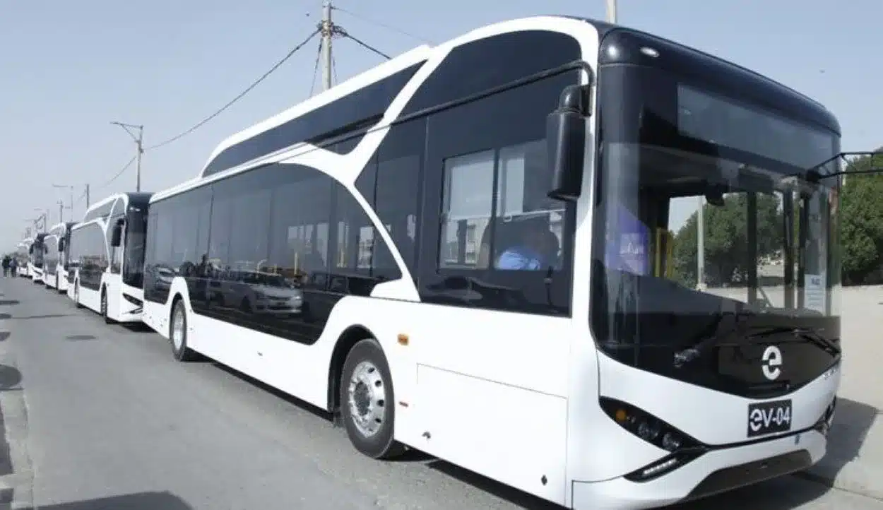 Karachi's Electric Bus Service