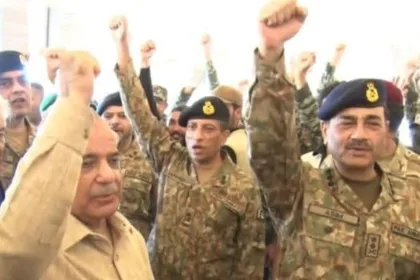 Shehbaz Sharif and Army Chief Asim Munir