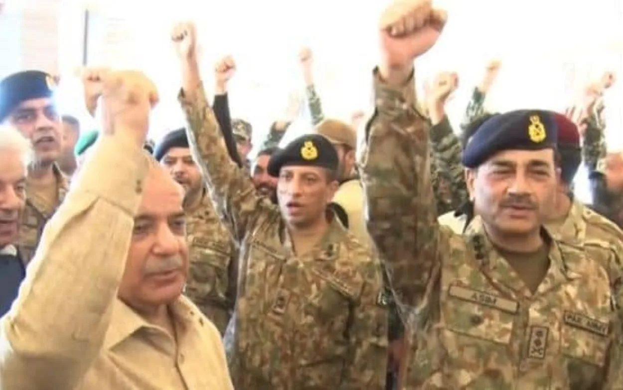 Shehbaz Sharif and Army Chief Asim Munir