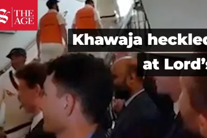 Usman Khawaja, Lord's Long Room Incident