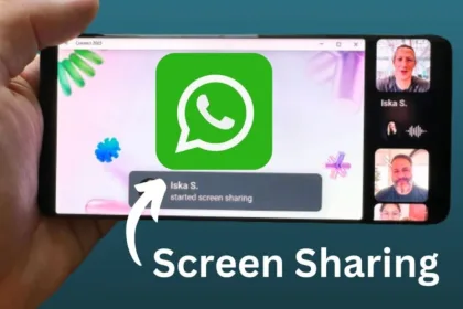 "WhatsApp screen sharing 2023"