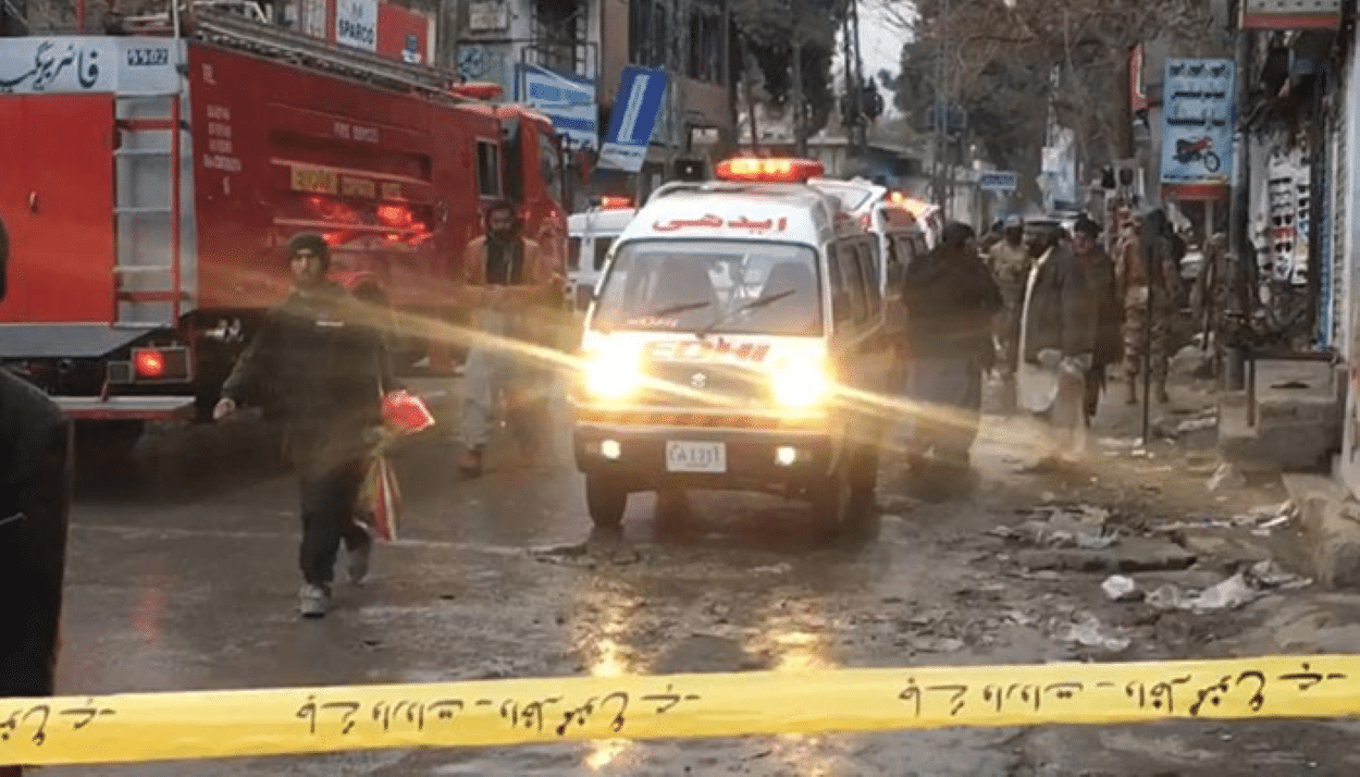 "Quetta cracker shop explosion"