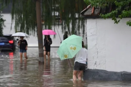 Typhoon Doksuri Zhuozhou floods