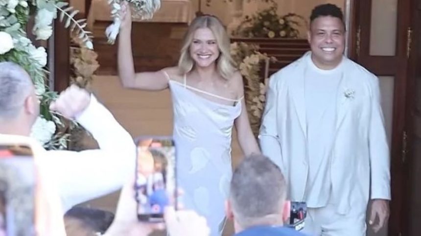 Ronaldo Nazario Wedding