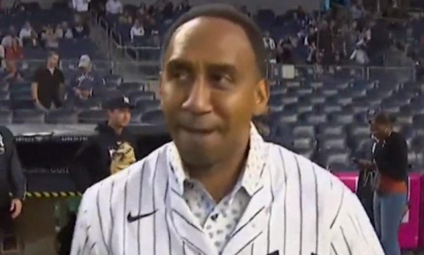 Stephen A. Smith, Ceremonial Pitch, Baseball Controversy