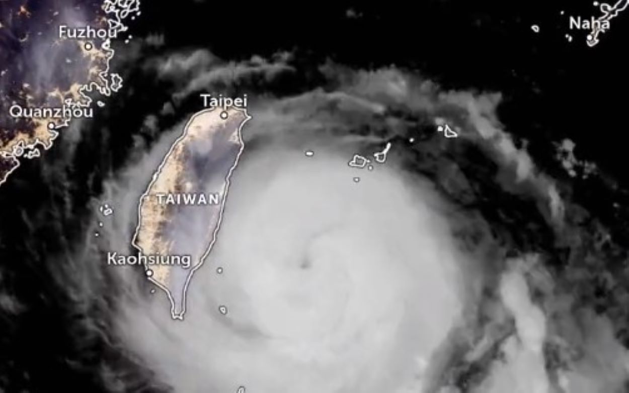 Typhoon Haikui Taiwan