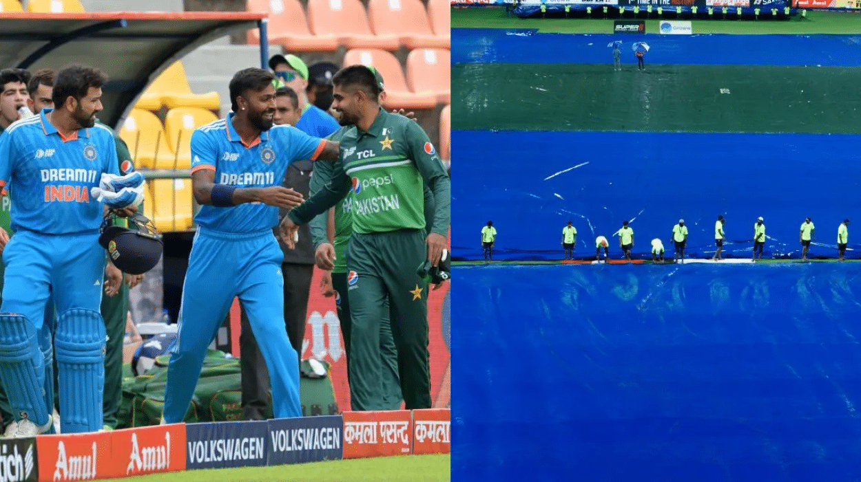 Rain-threatened Pak-India Cricket Clash