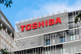 Toshiba stock market exit