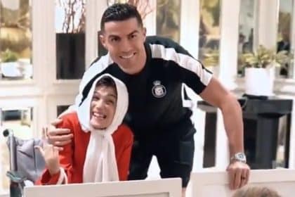 Cristiano Ronaldo Iran Visit
