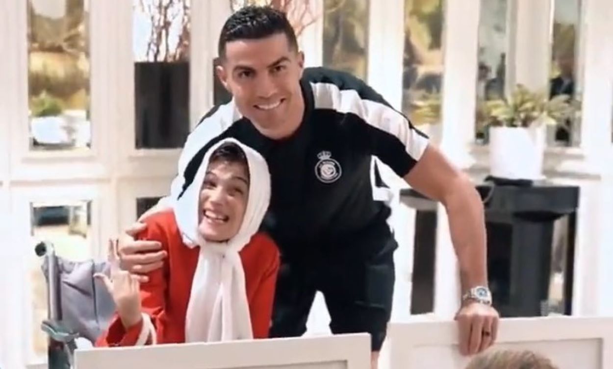 Cristiano Ronaldo Iran Visit
