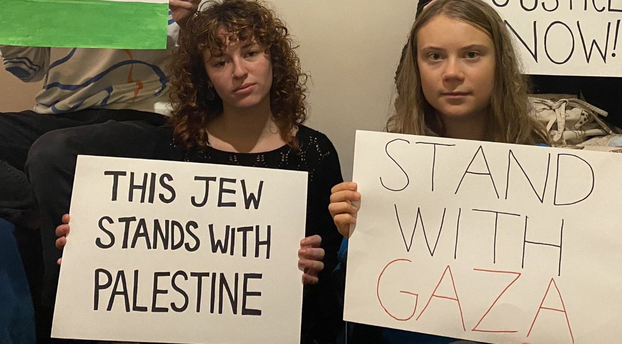 Greta Thunberg Palestine Support
