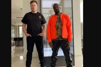 Kanye West and Elon Musk