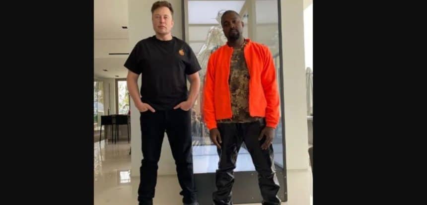 Kanye West and Elon Musk