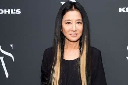 Vera Wang youthful at 74