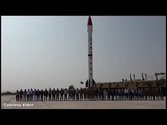 Ababeel Missile Test