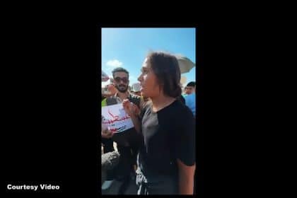 Rahma Zein CNN Confrontation