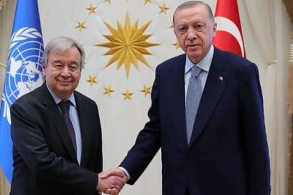 Tayyip Erdogan tells Antonio Guterres