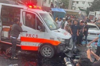 Gaza Ambulance Convoy Strike