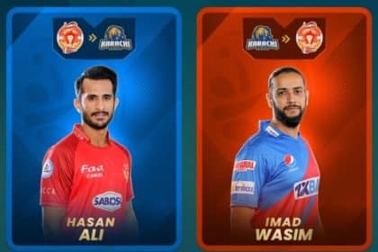 Hasan Ali and Imad Wasim