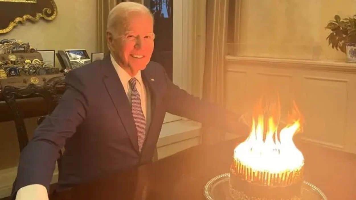 President Biden Birthday Cake