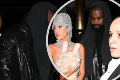Kanye West," "Bianca Censori," "Miami Nightclub," "Celebrity Fashion"