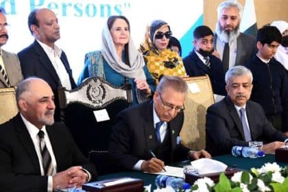 President Alvi Signs Marrakesh Treaty