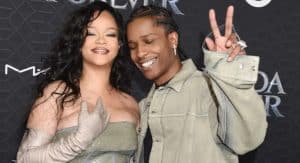 ASAP Rocky grey hair