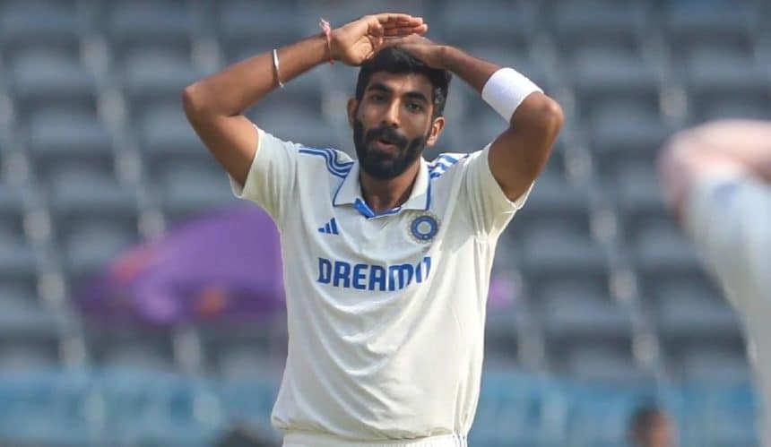 Bumrah Bavuma stump mic