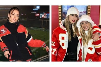 Kristin Juszczyk,Taylor Swift and Brittany Mahomes