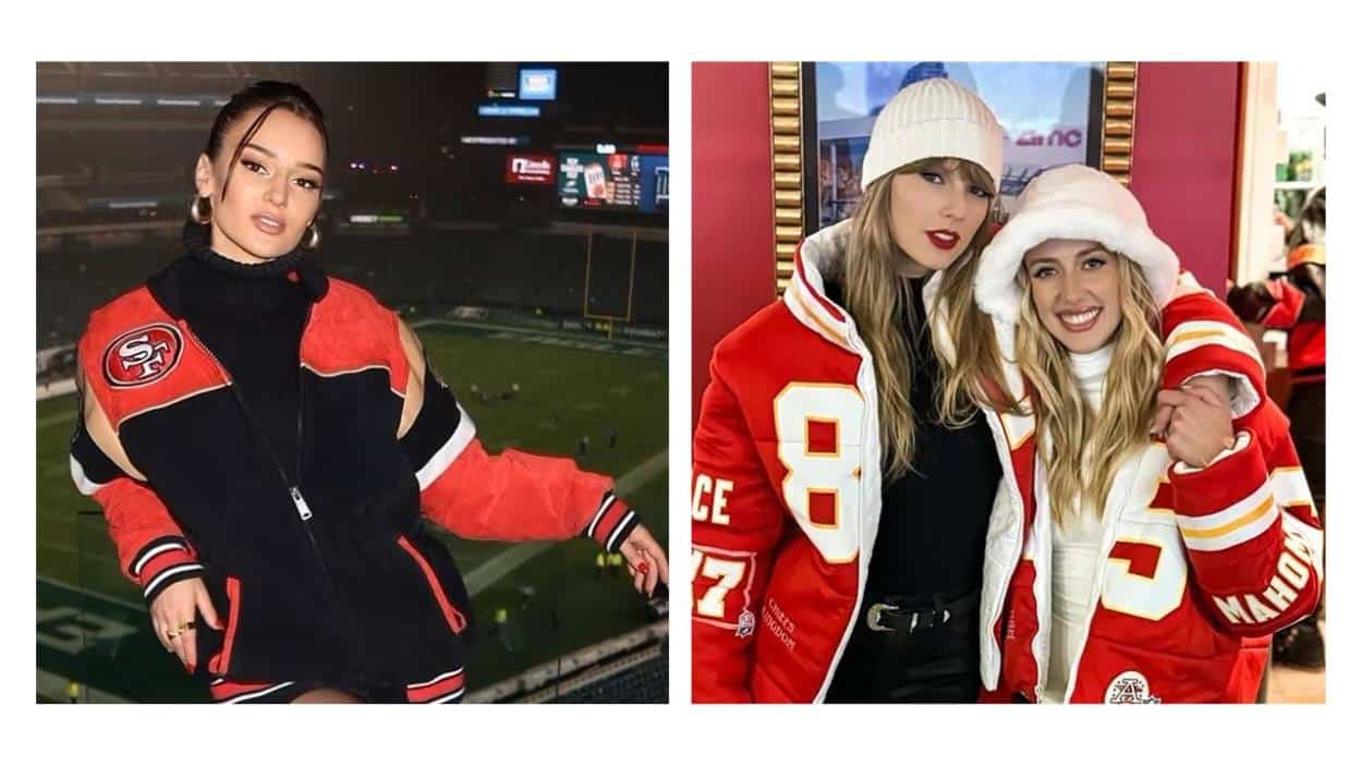 Kristin Juszczyk,Taylor Swift and Brittany Mahomes