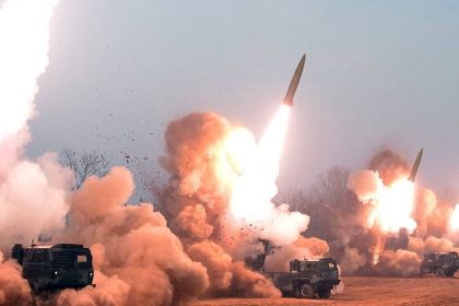North Korean missile drill