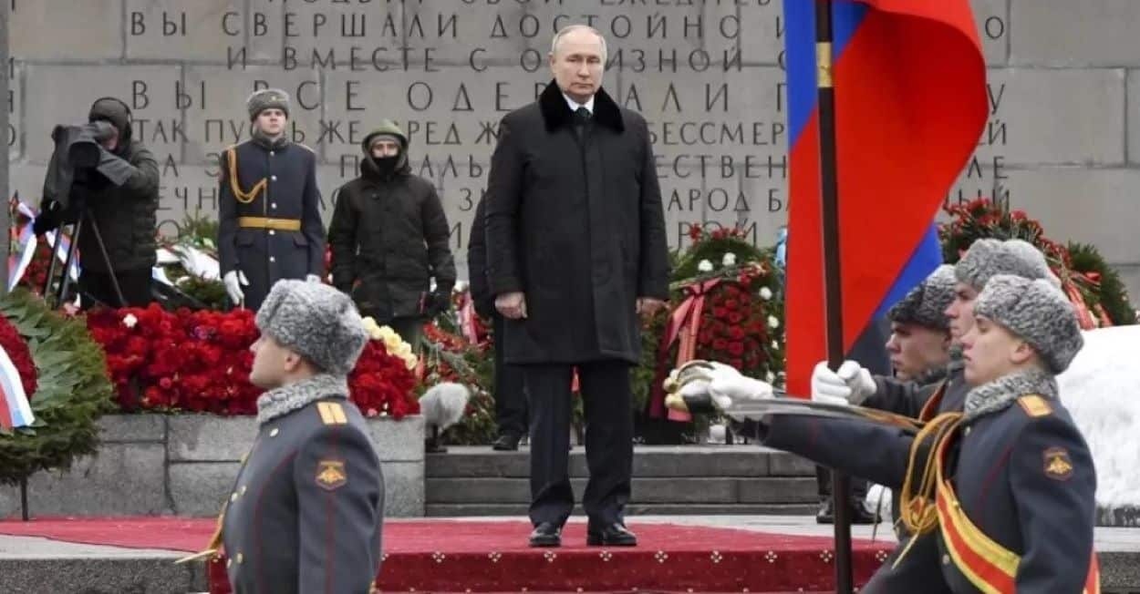 Putin at 80th Anniversary The Nazi Siege