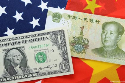 USD and Chinese Yuan