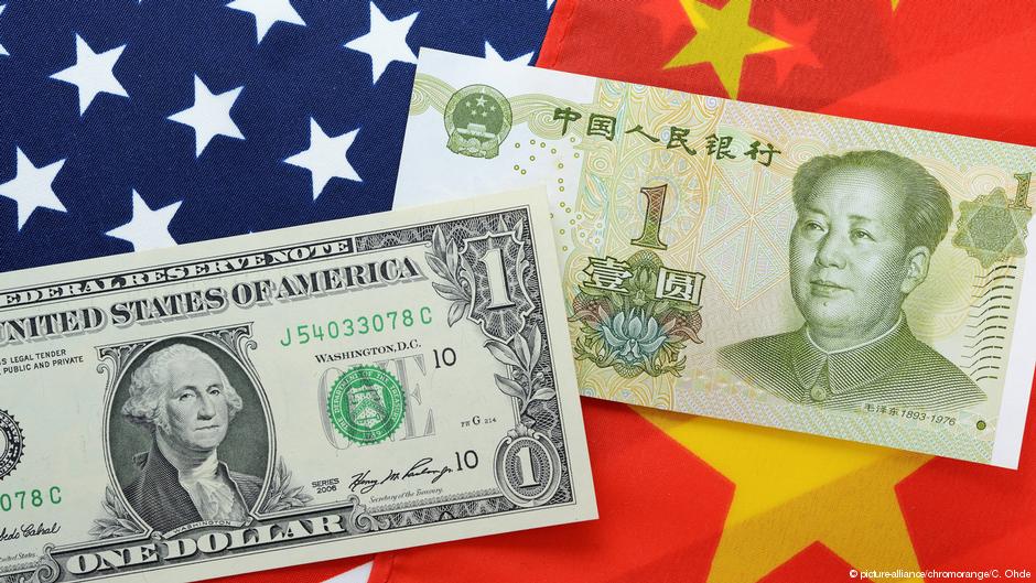 USD and Chinese Yuan