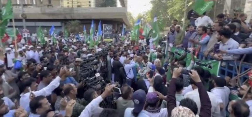 Karachi Election Protests