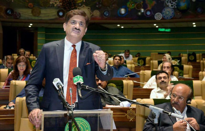 Syed Murad Ali Shah Sindh Chief Minister