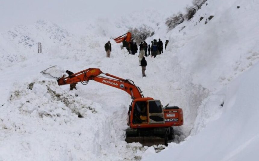 Avalanche and Plane Crash Afghanistan