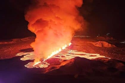 Reykjanes Peninsula Volcanic Eruption