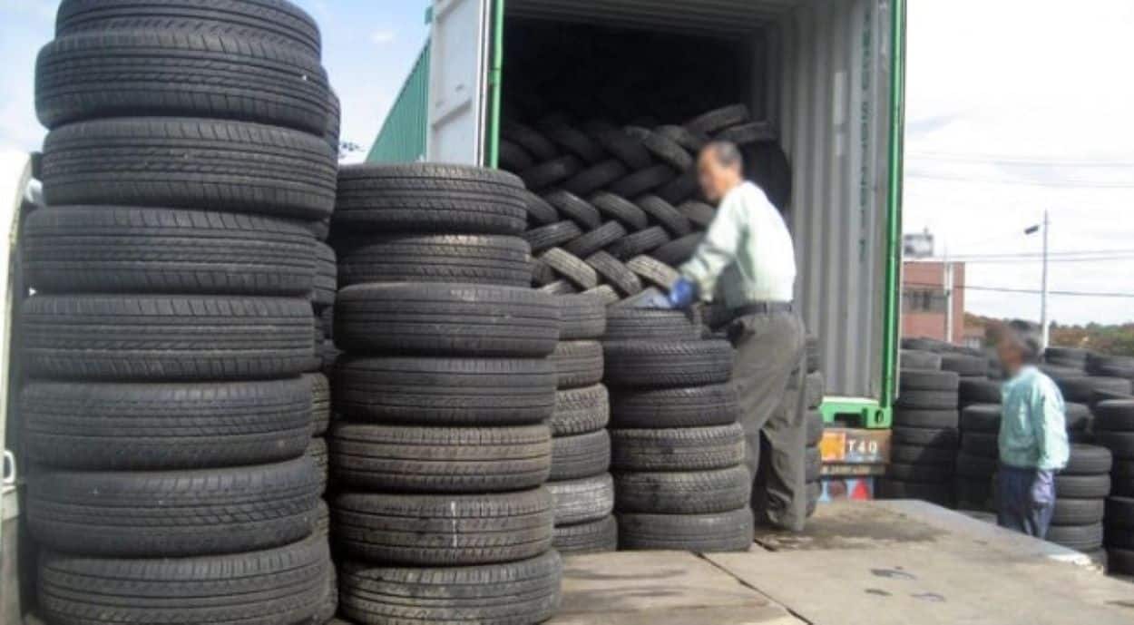 tyre smuggling in Pakistan"