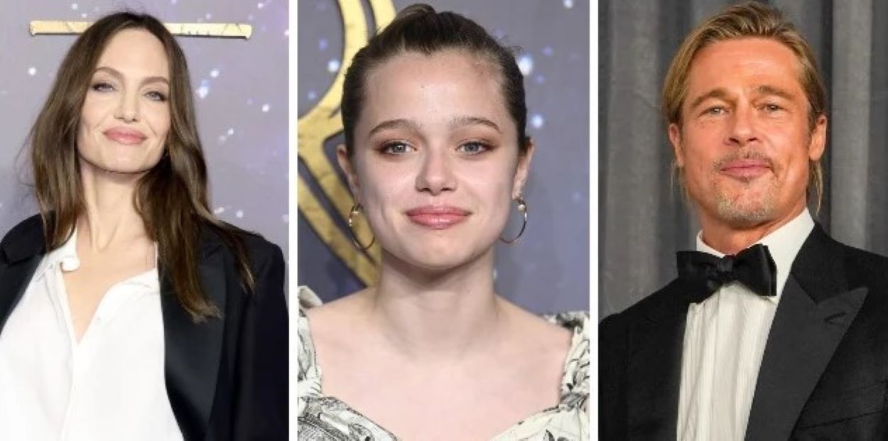 Angelina Jolie, Shiloh Jolie Pitt, Brad Pitt