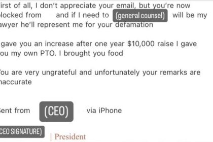 CEO Resignation Response