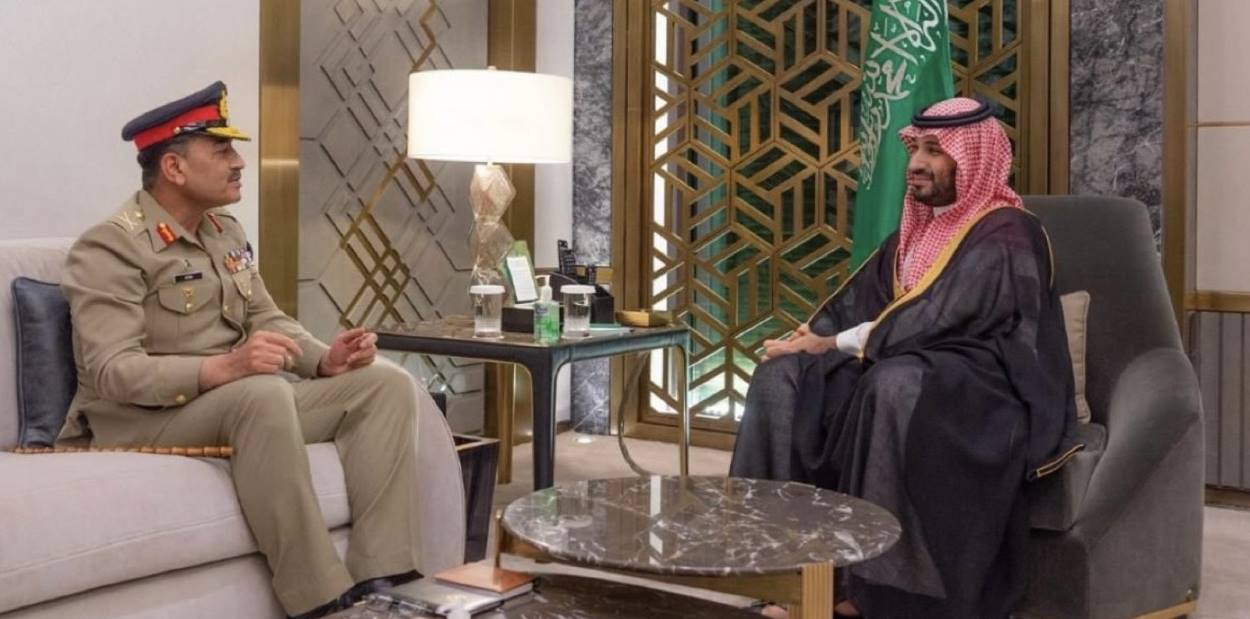 COAS, General Asim Munir, Crown Prince Mohammed bin Salman