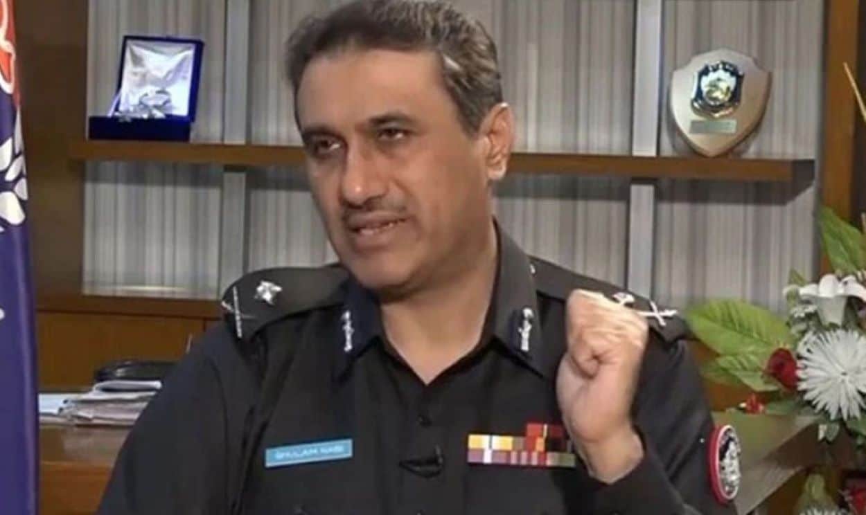 Ghulam Nabi Memon Appointed As Sindh IG For The Second Time Photonews
