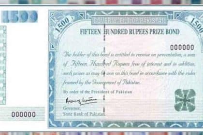 Latest Pakistan Prize Bond