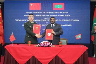 Maldives China Military Pact