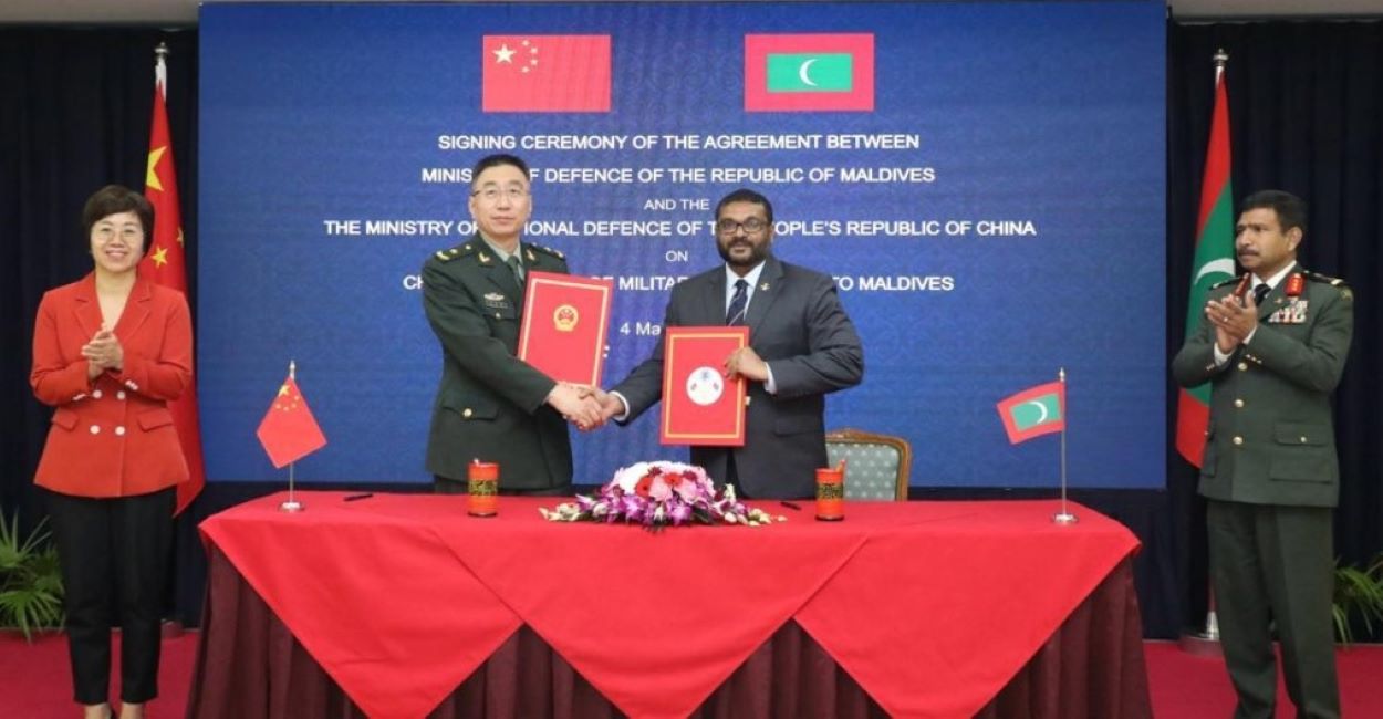 Maldives China Military Pact